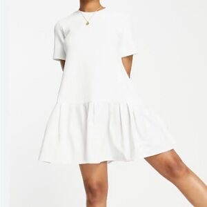 ASOS Elegant light gray A-Line Dress size 2